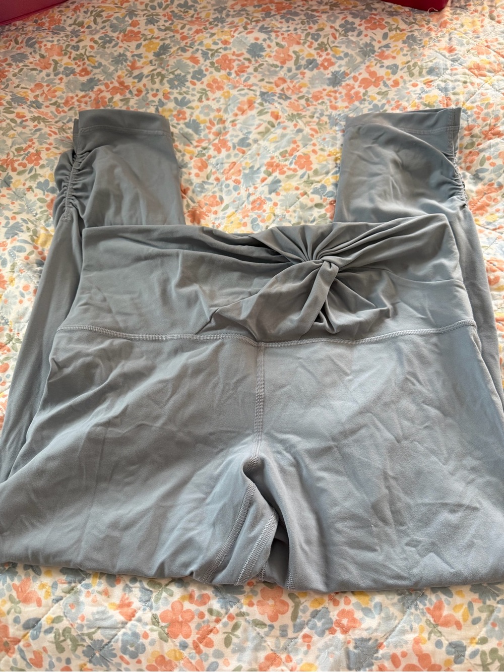 lululemon athletica Twist-Front High-Waist Leggings in Slate Blue